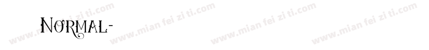 尤穆尔 Normal字体转换